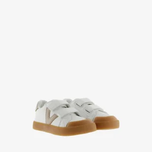 Victória - Ténis Oliver Branco Tiras Beige Barefoot