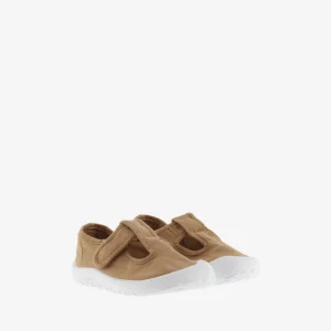 Victoria - Sapato Bosco Lona Barefoot Caramelo