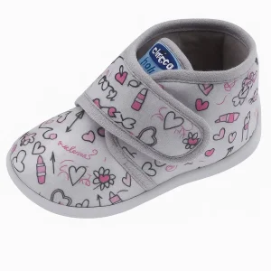 Chicco - Pantufa Taxo 2 Silver Hearts