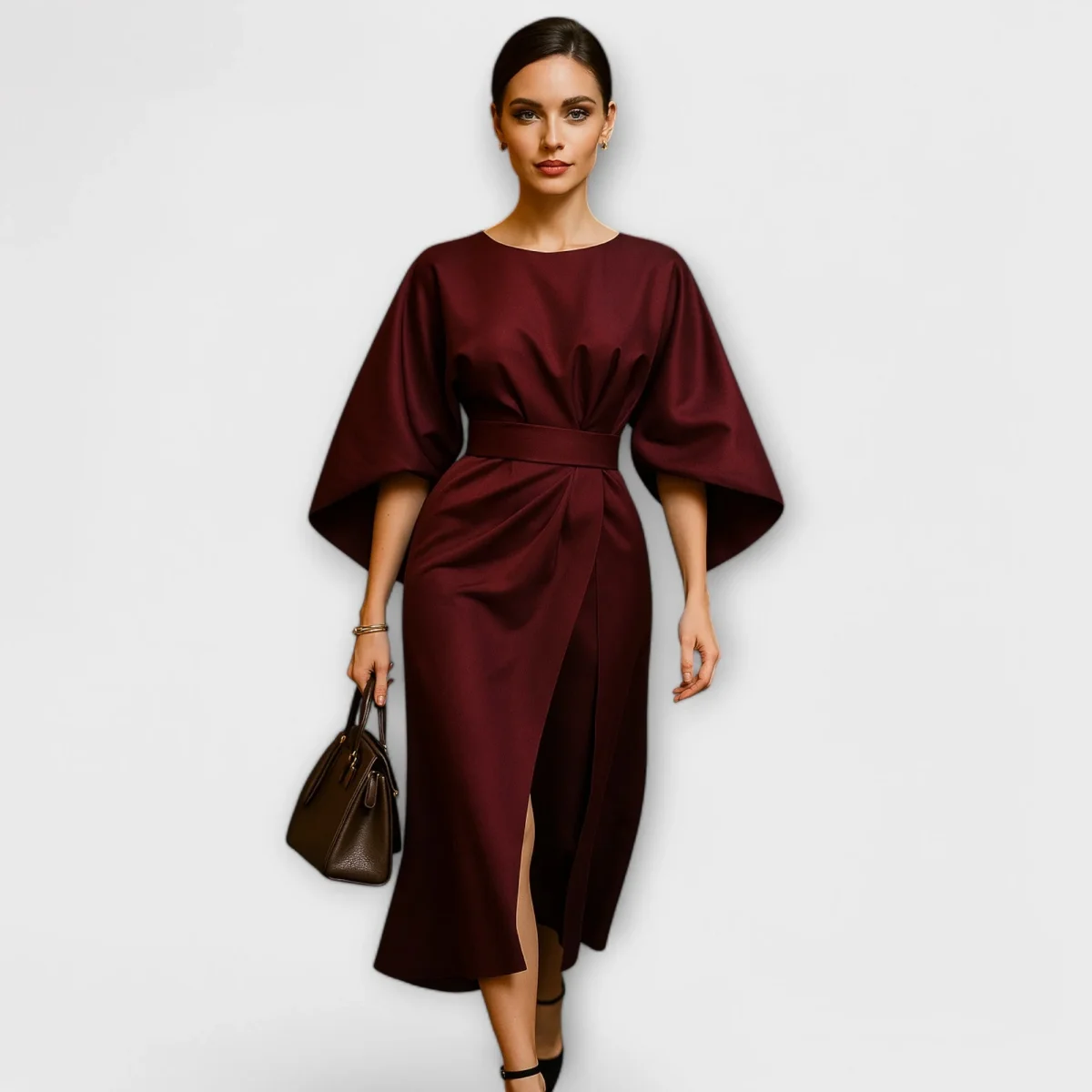 Sara - Vestido elegante com mangas - Image 5