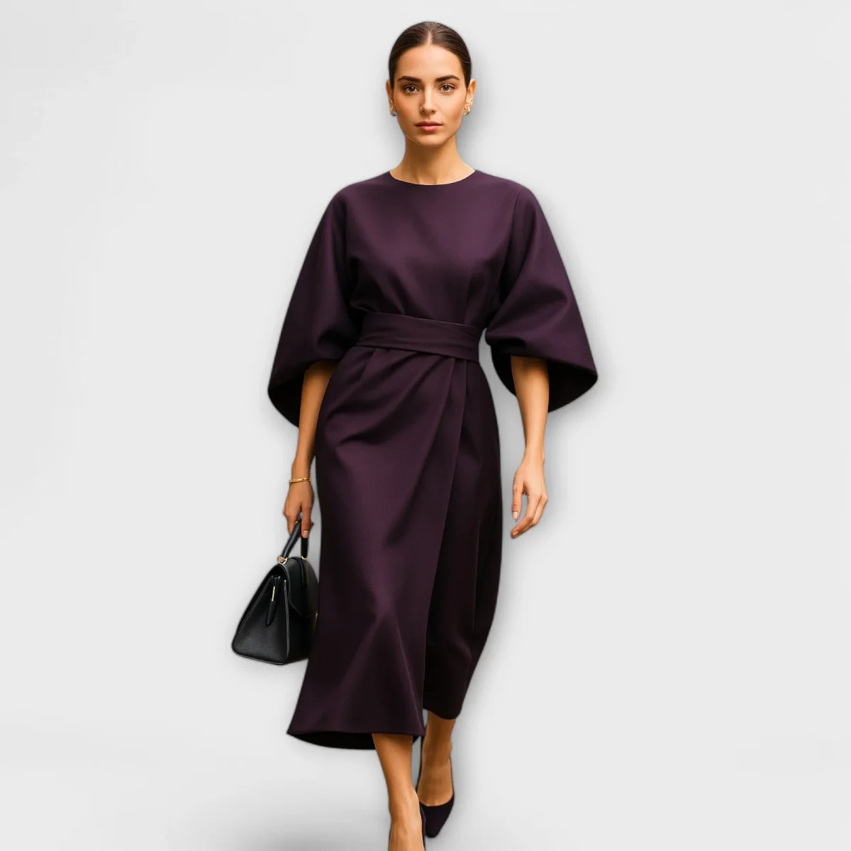 Sara - Vestido elegante com mangas - Image 7