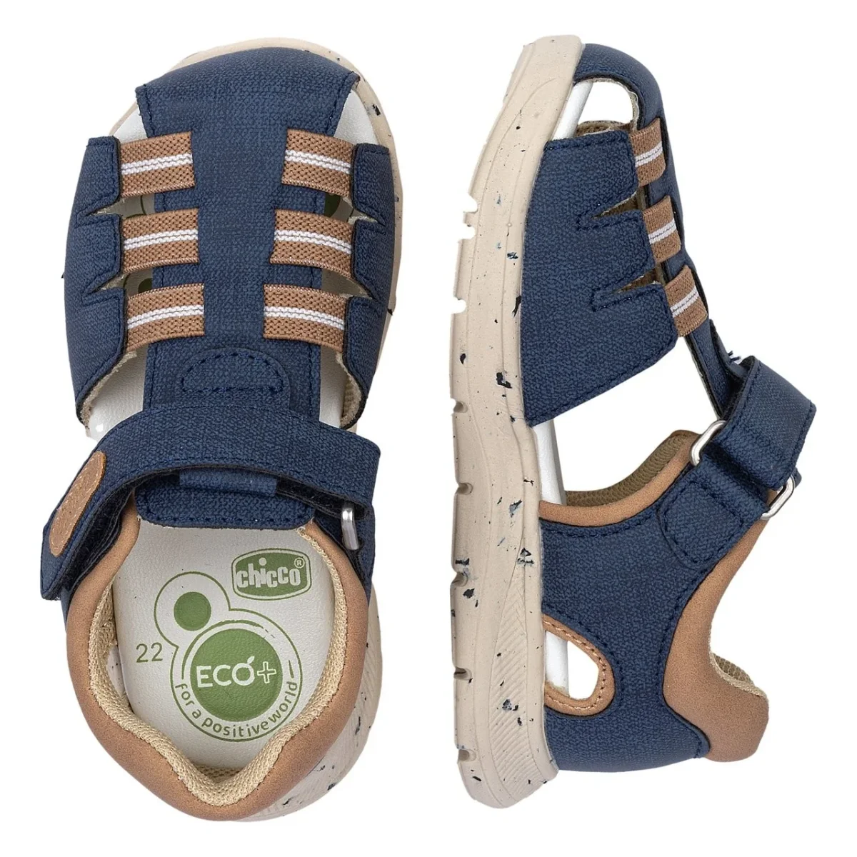 Chicco - Sandália Crocket ECO+ T26 - Image 3