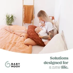Babymoov - Almofada Amamentação 2in1 Petals Ecru