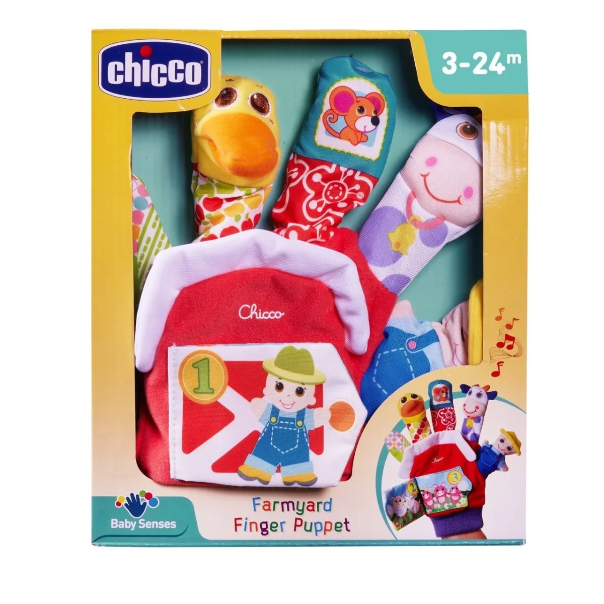 Chicco - Luva dos Animais da Quinta