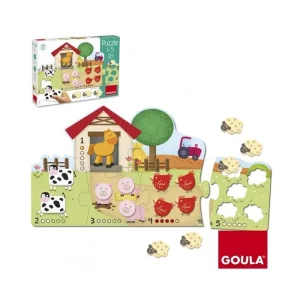 Goula - Puzzle Quinta de 1 a 5