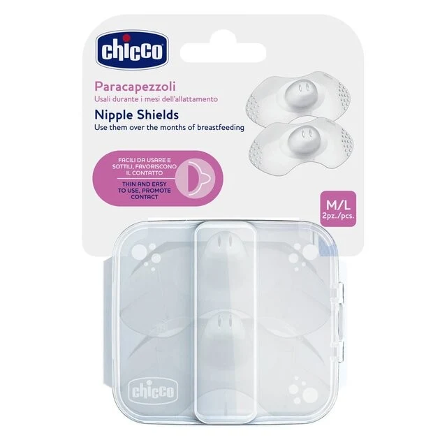 Chicco - Mamilos de Silicone M/L