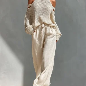 Camilla | Conjunto moderno em malha e linho