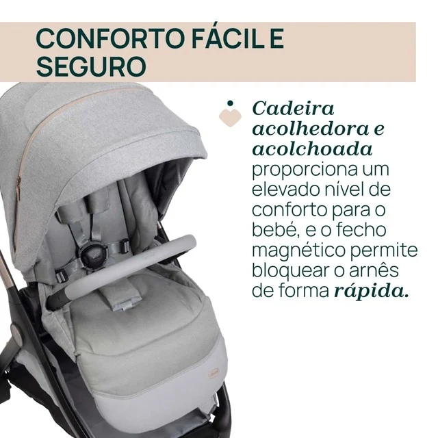 Chicco - Carrinho Bellagio Amber Glow - Image 5
