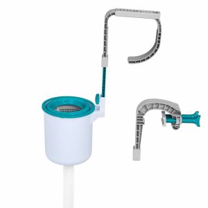 Apanha-folhas branco de superfície para piscina Flowclear