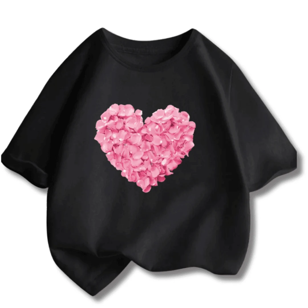 Blusa Infantil Corações E Paris - Image 6