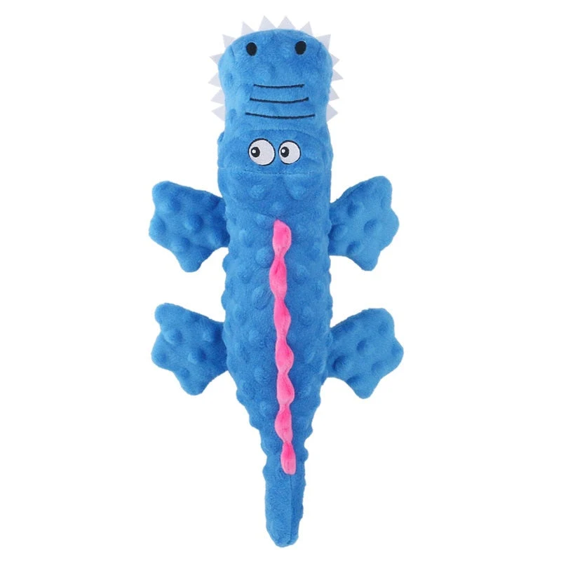 Brinquedo Jacaré Amigo Pelucia Anti Stress para Cachorro - Image 7