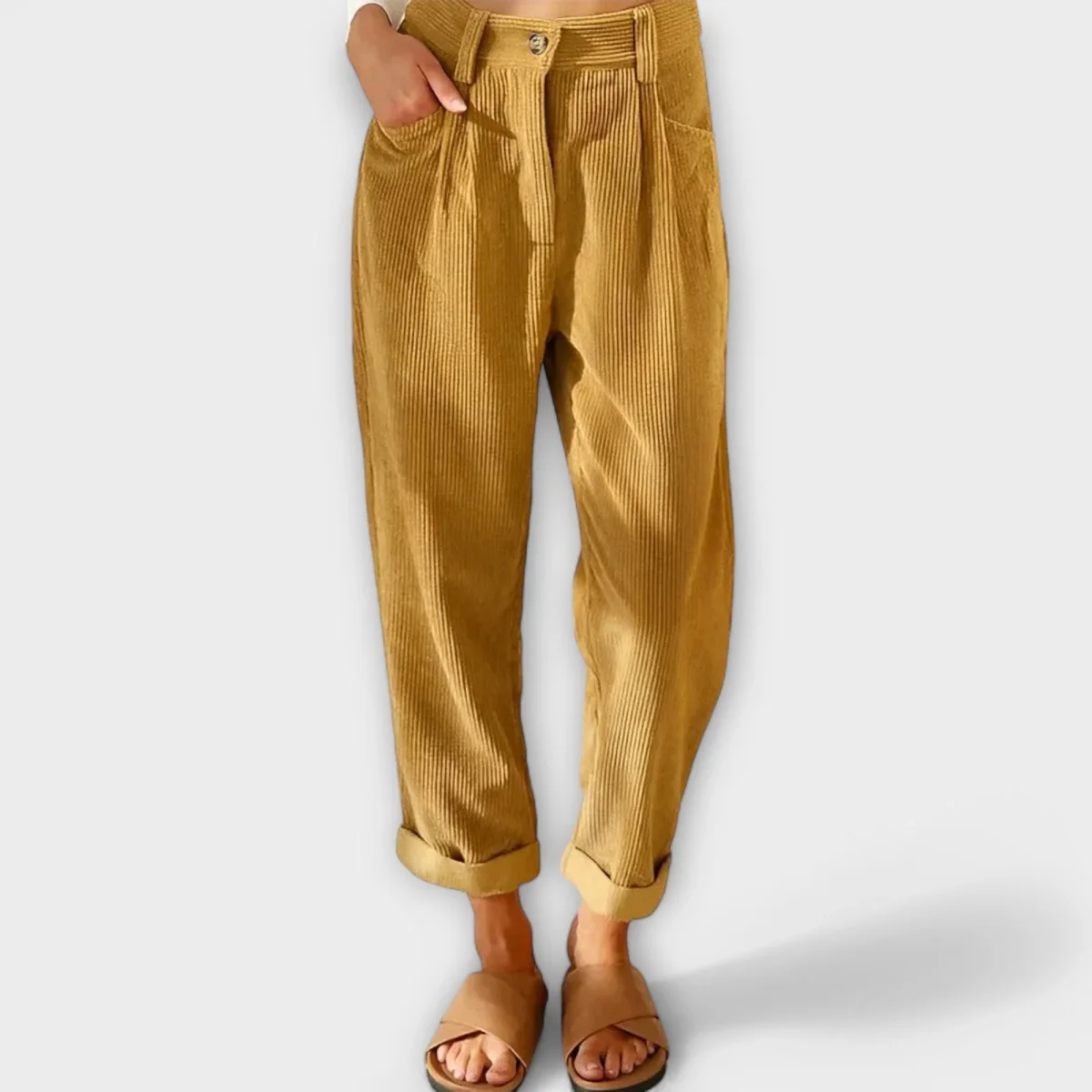 Calça de veludo cotelê moderna - Image 6
