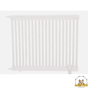 3010002 - CERCADO PET MULTIFUNCIONAL PARA JARDIM - MÓDULOS EM PVC - BRANCO