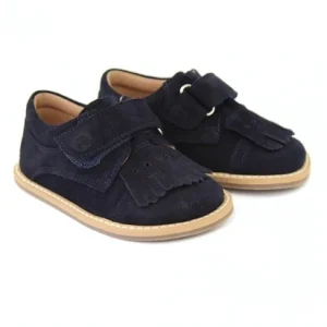 Sapato Carneirinhas em Camurça Azul - Barebuds