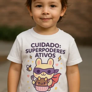 Camisa Superpoderes Ativos - So Soft