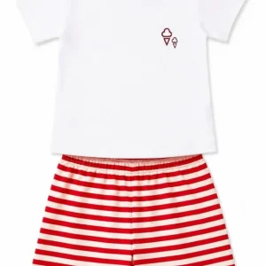 Pijama Unissex Infantil Receita - Branco