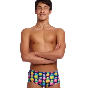 Funky Trunks Boy's Sidewinder Trunks - Pine Gap