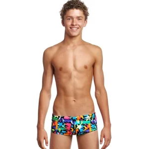 Funky Trunks Classic Boy's Trunks - Paper Cut