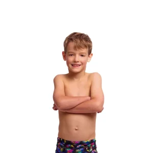 Funky Trunks Toddler Boy's Printed Trunks - Ham Bam Maam