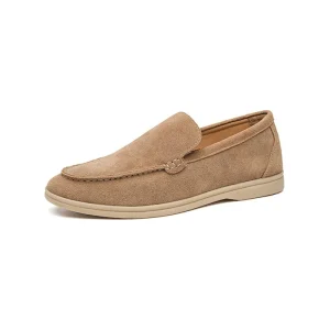 Mocassins em camurça