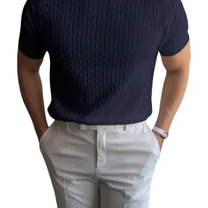 Pullover elegante em malha