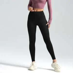 Calças legging feminina, esportivas, cintura alta, yoga, macia, respirável, fitness, elásticas, y2k