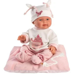 Boneca Recem Nascida Sweet Dreams 26cm c/almofada - Llorens