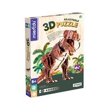 mierEdu Puzzle 3D Ajustável T-Rex 6+
