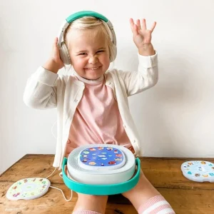 Timio Brinquedo I Leitor Musical com 5 Discos +3 Anos